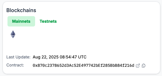 Blockchains card Illustration